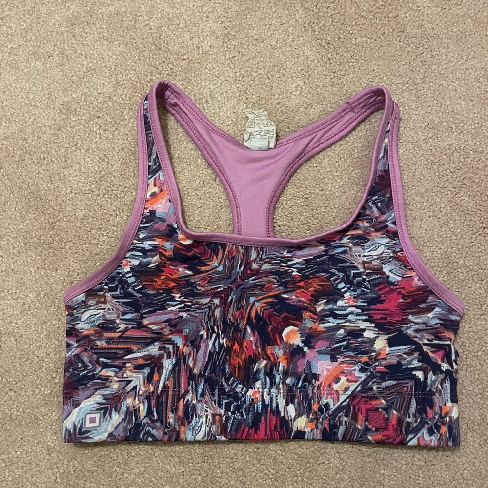 Purple Sports Bra